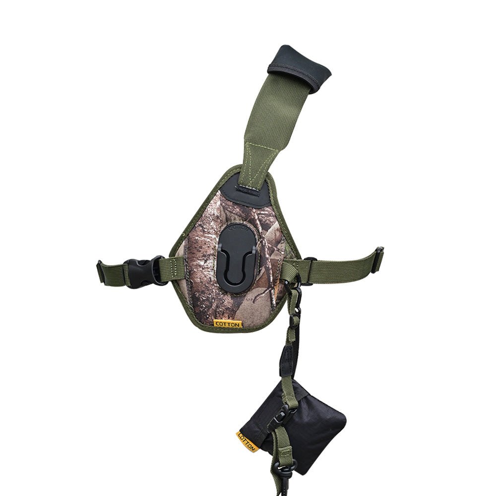 Camo Skout G2 - For Camera - Sling Style Harness - Cotton Camera Carrying Systems