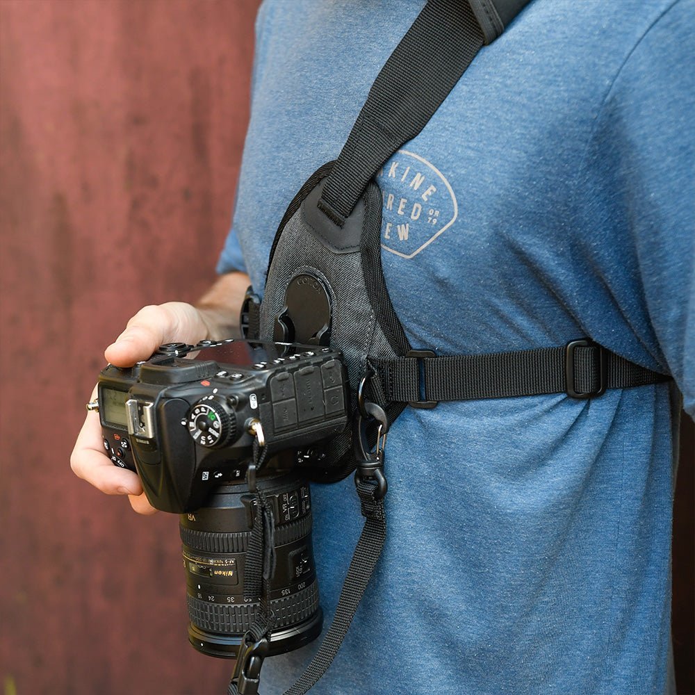 Grey Skout G2 - For Camera - Sling Style Harness - Cotton Camera Carrying Systems