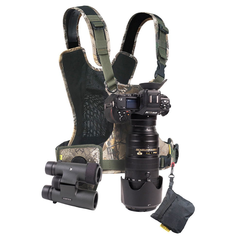 CCS G3 CAMO Binocular &amp; Camera Harness