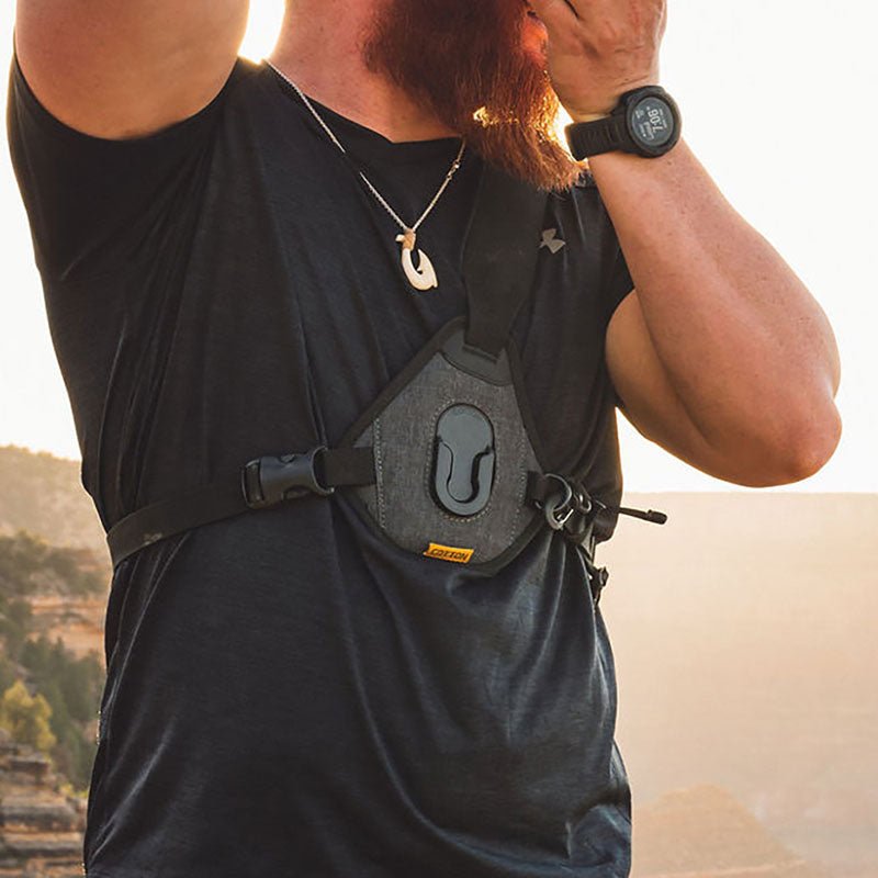 Grey Skout G2 - For Camera - Sling Style Harness - Cotton Camera Carrying Systems