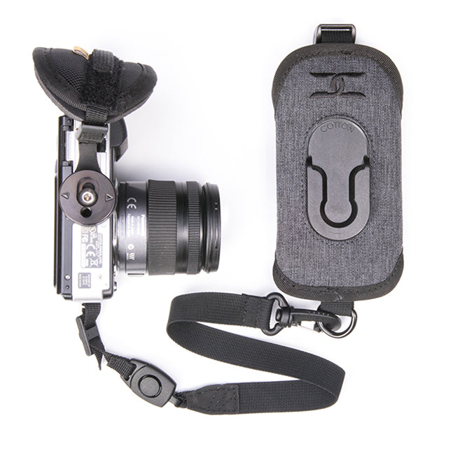 Cotton Carrier Charcoal Grey G3 Strapshot Camera Holster